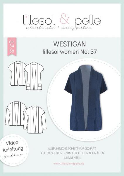 Papierschnittmuster lillesol women No.37 Westigan